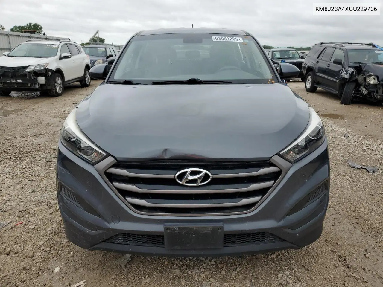 2016 Hyundai Tucson Se VIN: KM8J23A4XGU229706 Lot: 63001285
