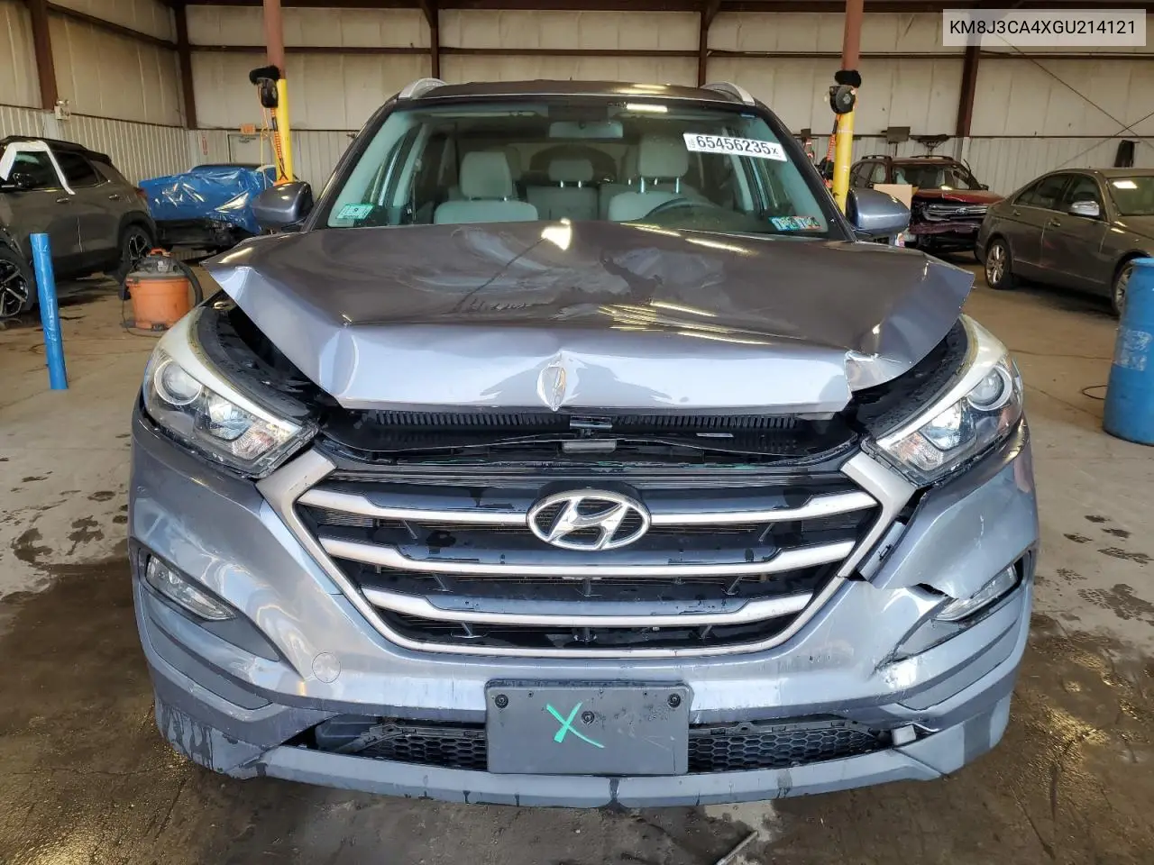 2016 Hyundai Tucson Limited VIN: KM8J3CA4XGU214121 Lot: 65456235