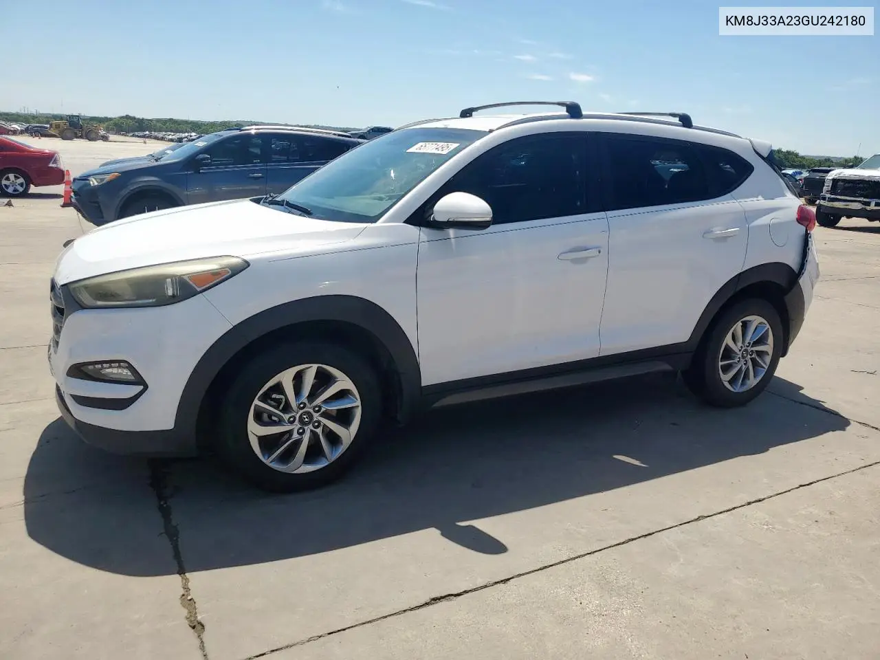 2016 Hyundai Tucson Limited VIN: KM8J33A23GU242180 Lot: 65771495