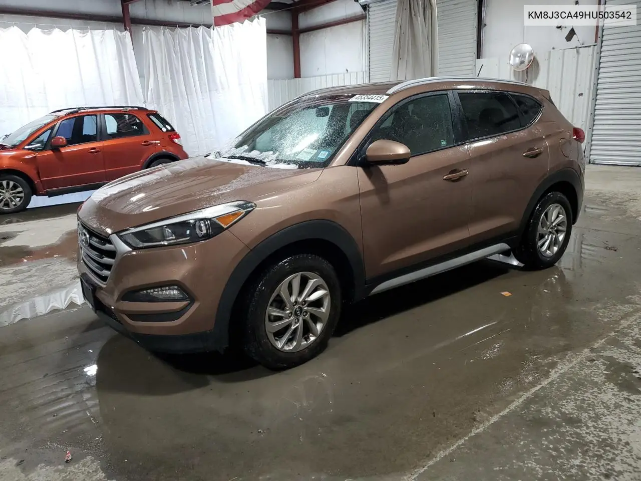 2017 Hyundai Tucson Limited VIN: KM8J3CA49HU503542 Lot: 45354415