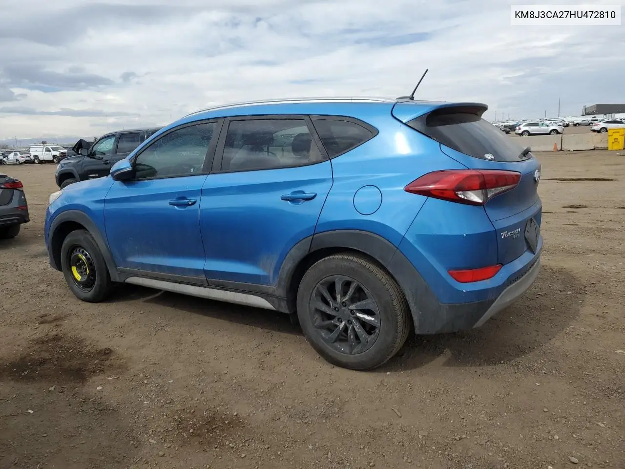 2017 Hyundai Tucson Limited VIN: KM8J3CA27HU472810 Lot: 48518305