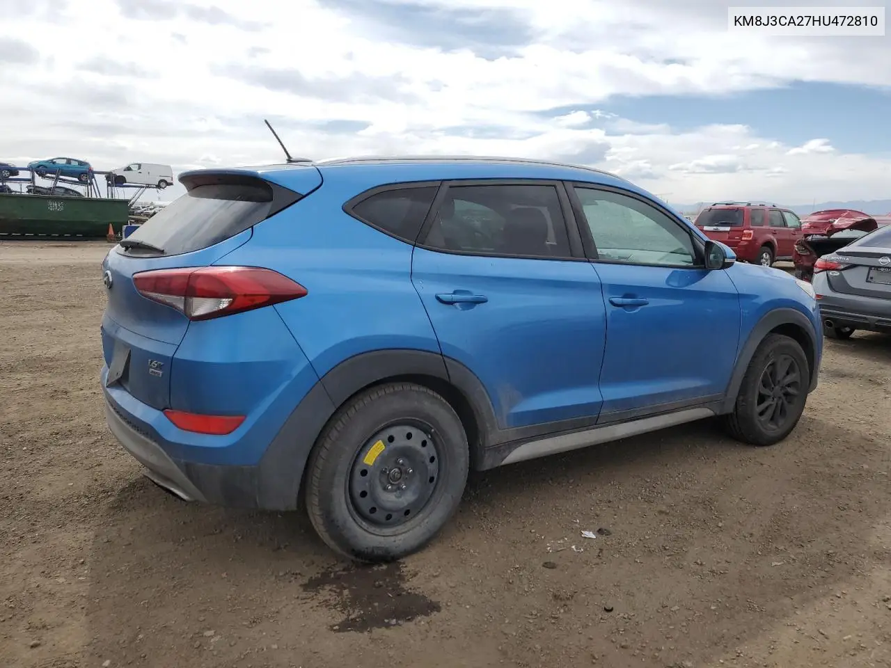2017 Hyundai Tucson Limited VIN: KM8J3CA27HU472810 Lot: 48518305