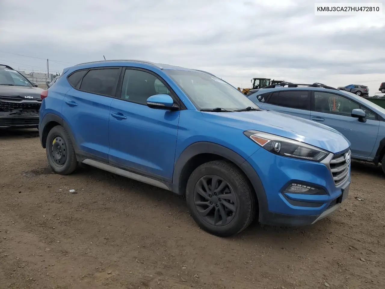 2017 Hyundai Tucson Limited VIN: KM8J3CA27HU472810 Lot: 48518305