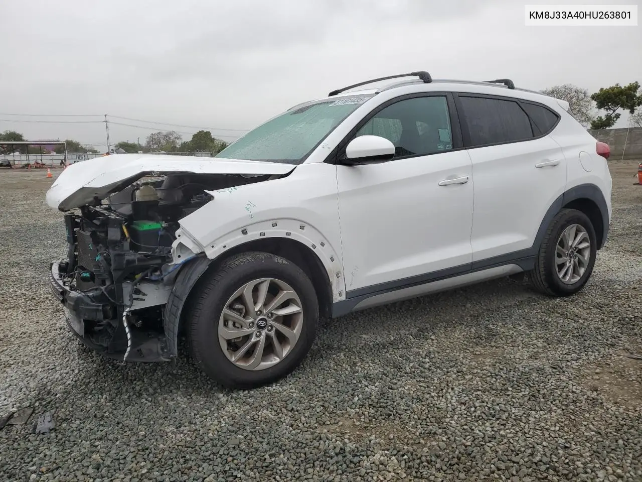 2017 Hyundai Tucson Limited VIN: KM8J33A40HU263801 Lot: 51101435