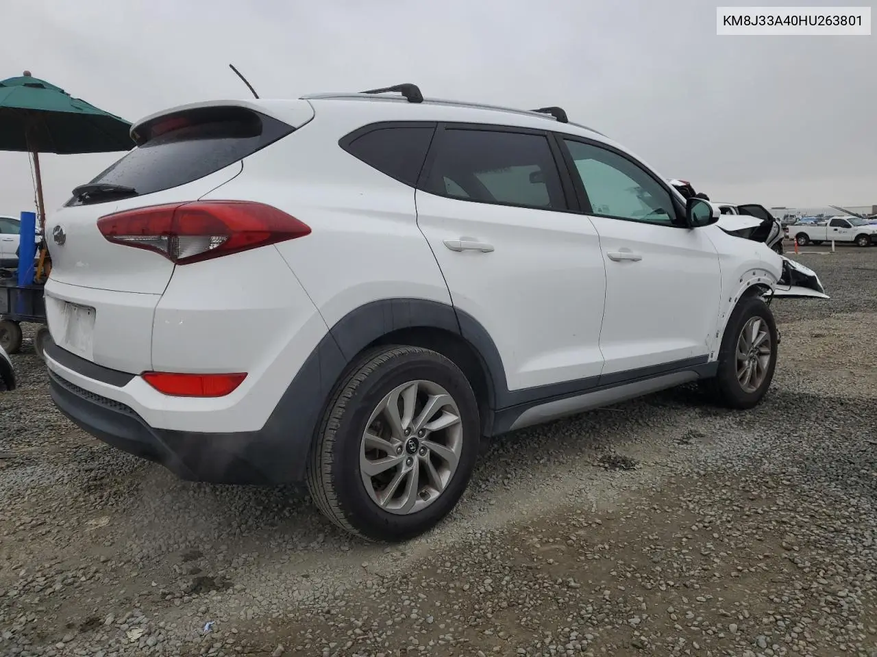 2017 Hyundai Tucson Limited VIN: KM8J33A40HU263801 Lot: 51101435