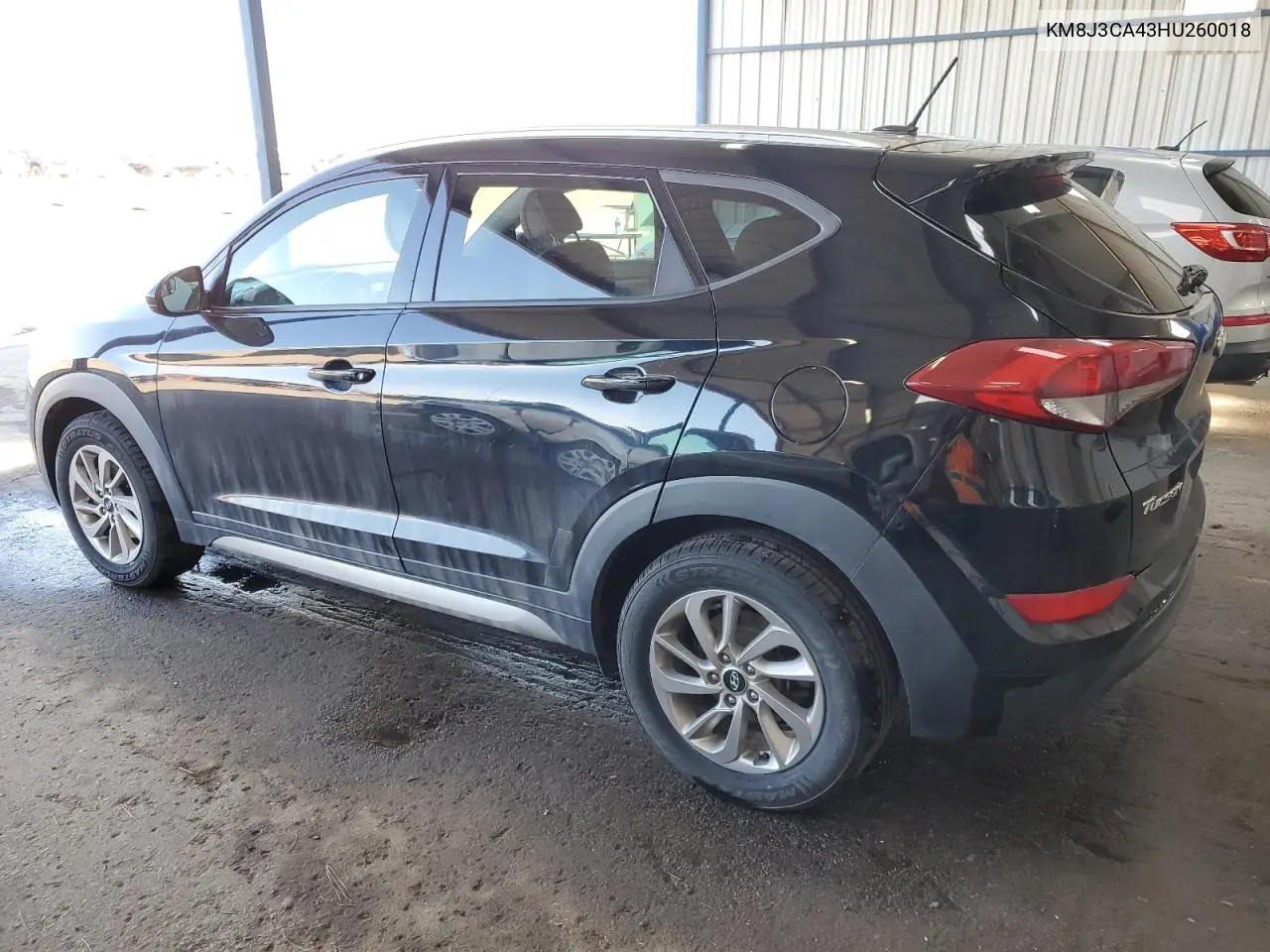 2017 Hyundai Tucson Limited VIN: KM8J3CA43HU260018 Lot: 55381985