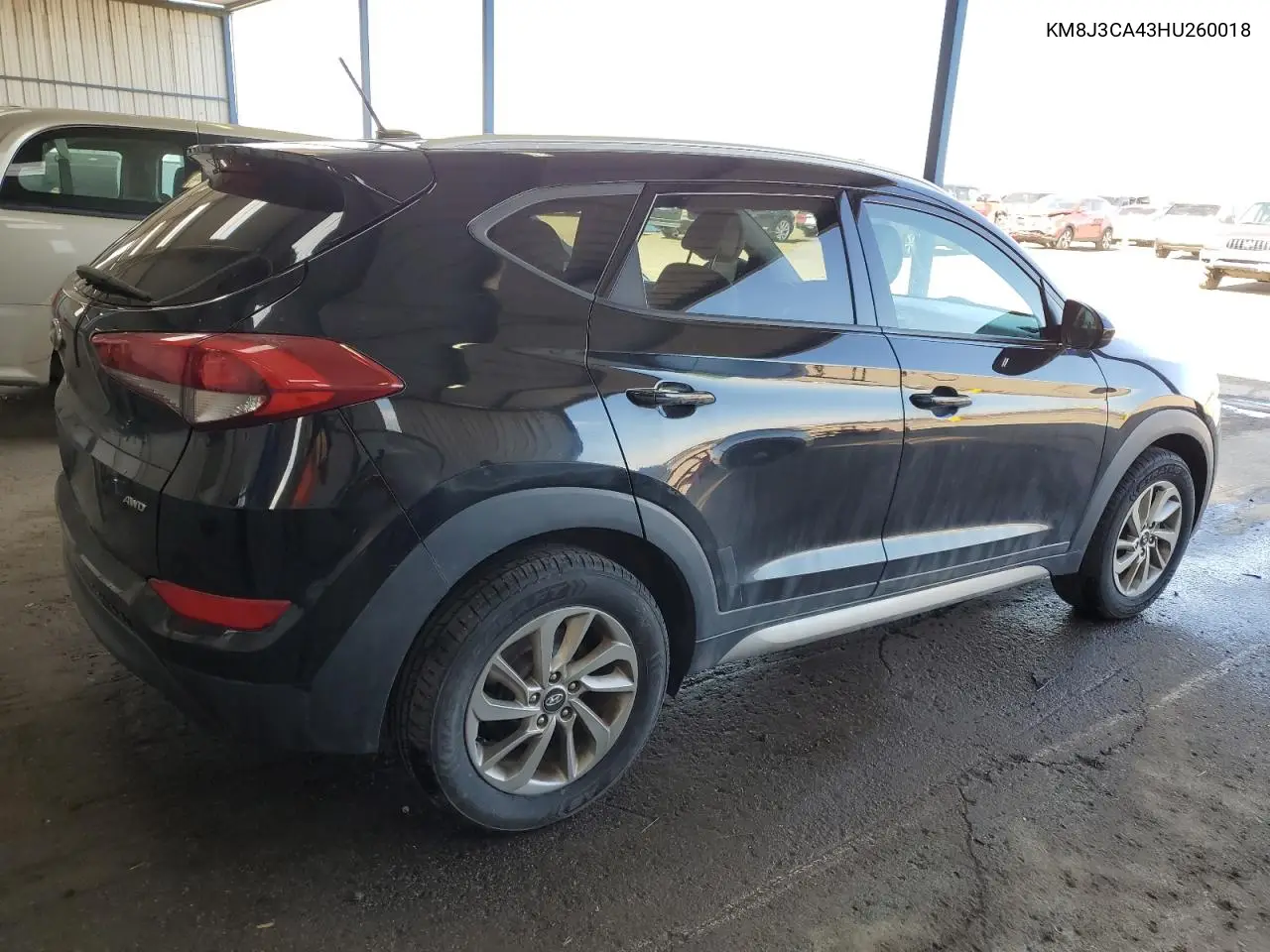 2017 Hyundai Tucson Limited VIN: KM8J3CA43HU260018 Lot: 55381985