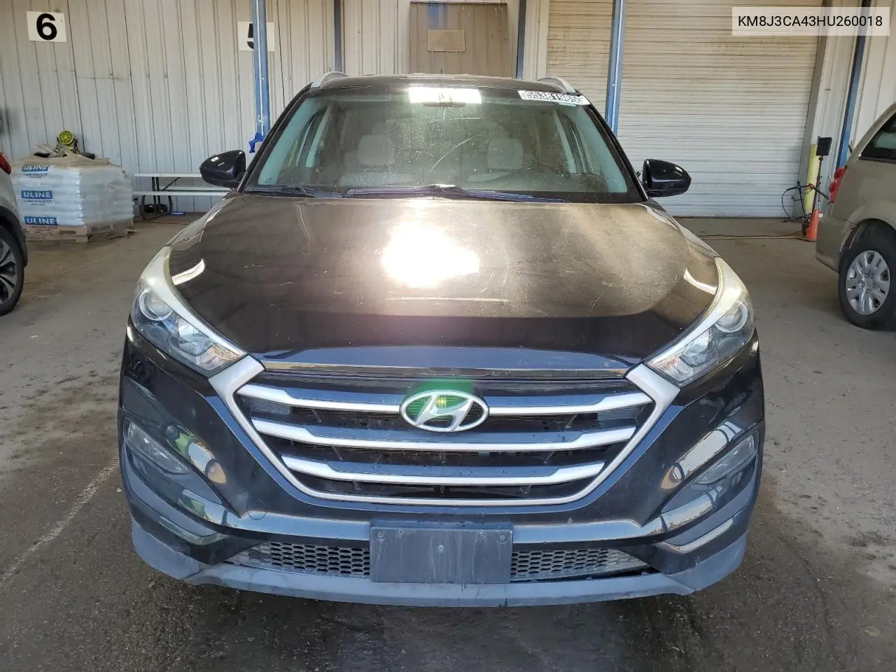 2017 Hyundai Tucson Limited VIN: KM8J3CA43HU260018 Lot: 55381985