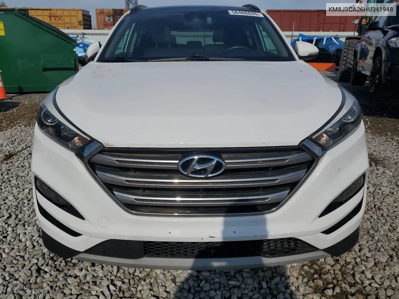 2017 Hyundai Tucson Limited VIN: KM8J3CA26HU341948 Lot: 56466635