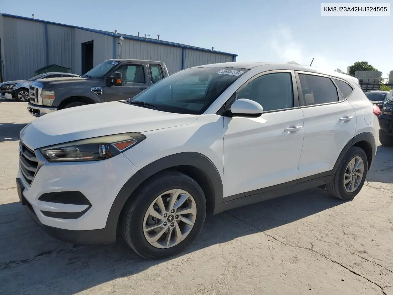 2017 Hyundai Tucson Se VIN: KM8J23A42HU324505 Lot: 56654775