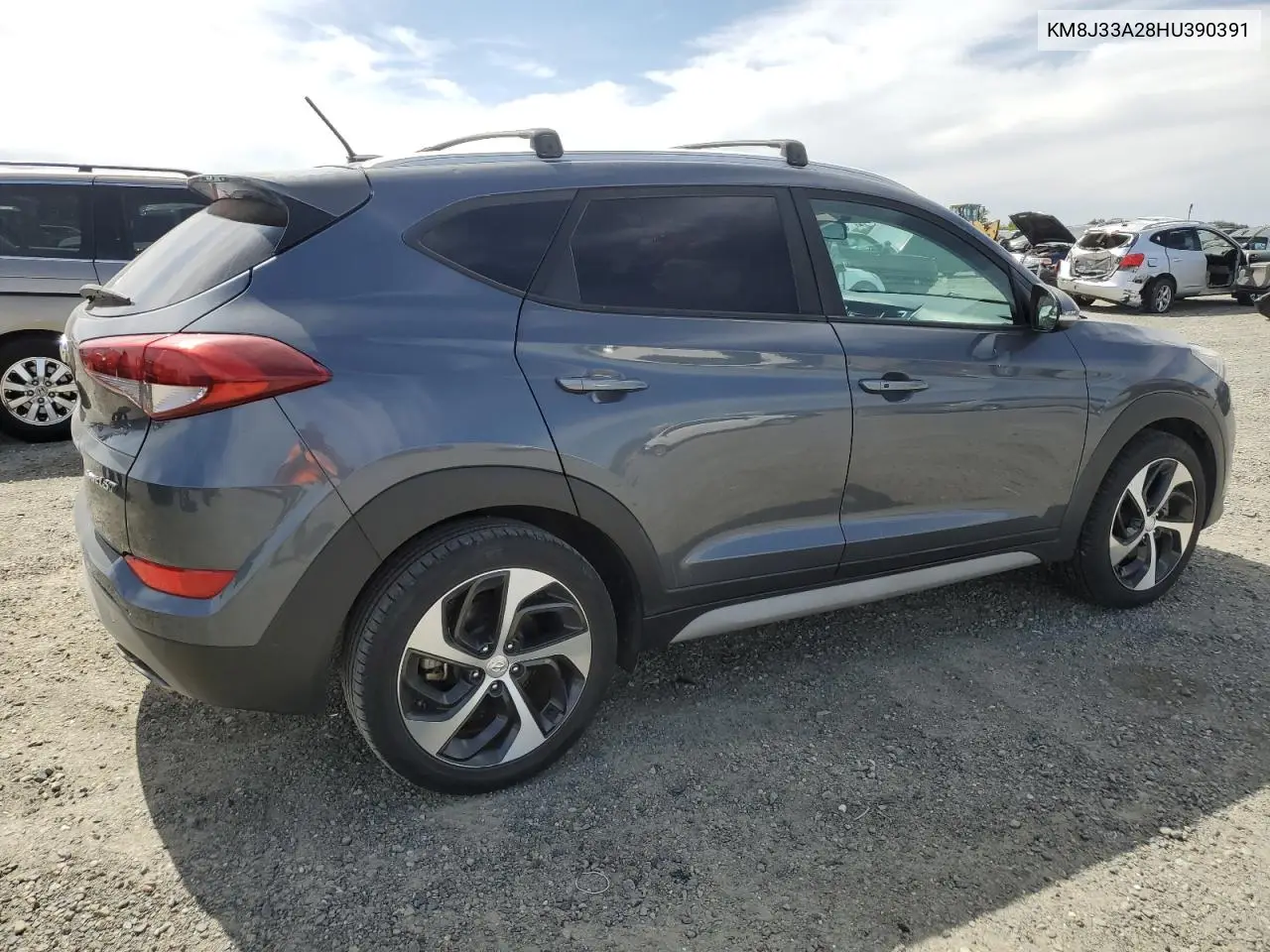 2017 Hyundai Tucson Limited VIN: KM8J33A28HU390391 Lot: 56764455