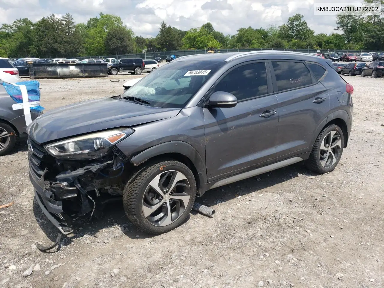 2017 Hyundai Tucson Limited VIN: KM8J3CA21HU272702 Lot: 56783015