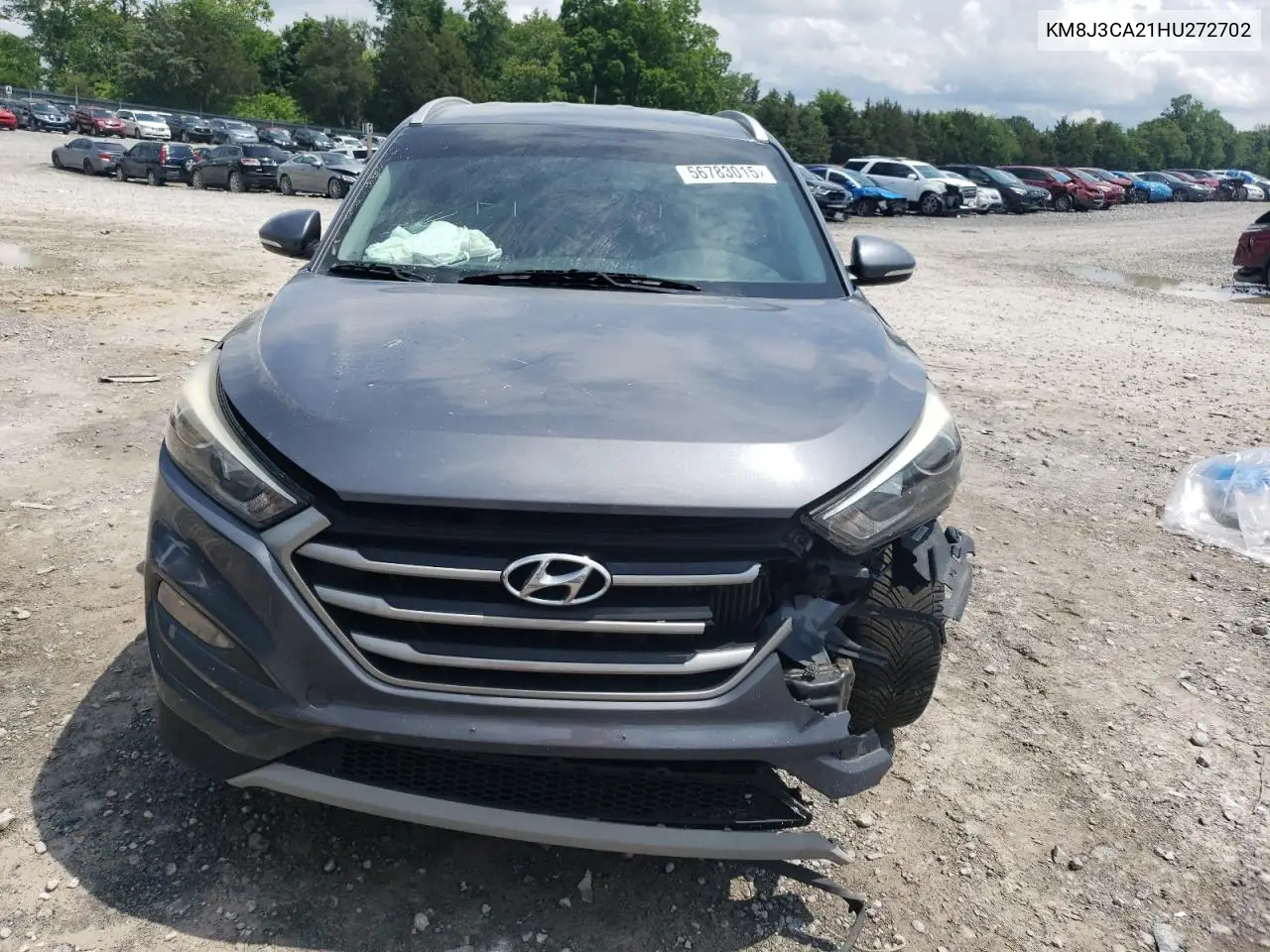 2017 Hyundai Tucson Limited VIN: KM8J3CA21HU272702 Lot: 56783015