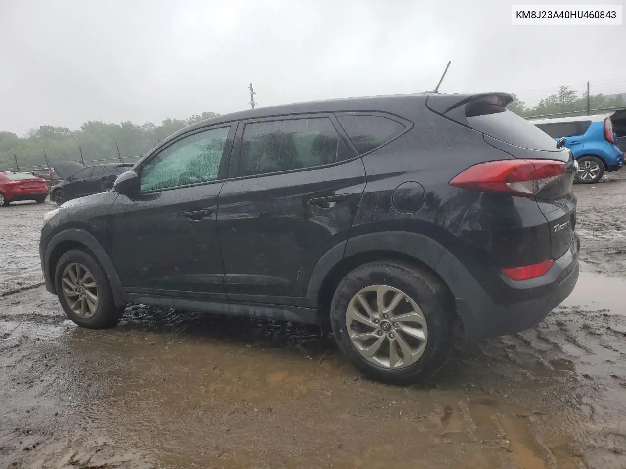 2017 Hyundai Tucson Se VIN: KM8J23A40HU460843 Lot: 56828335