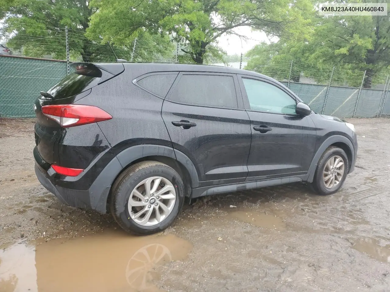 2017 Hyundai Tucson Se VIN: KM8J23A40HU460843 Lot: 56828335