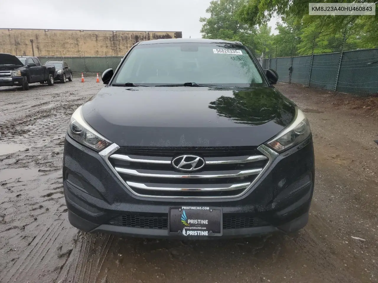 2017 Hyundai Tucson Se VIN: KM8J23A40HU460843 Lot: 56828335