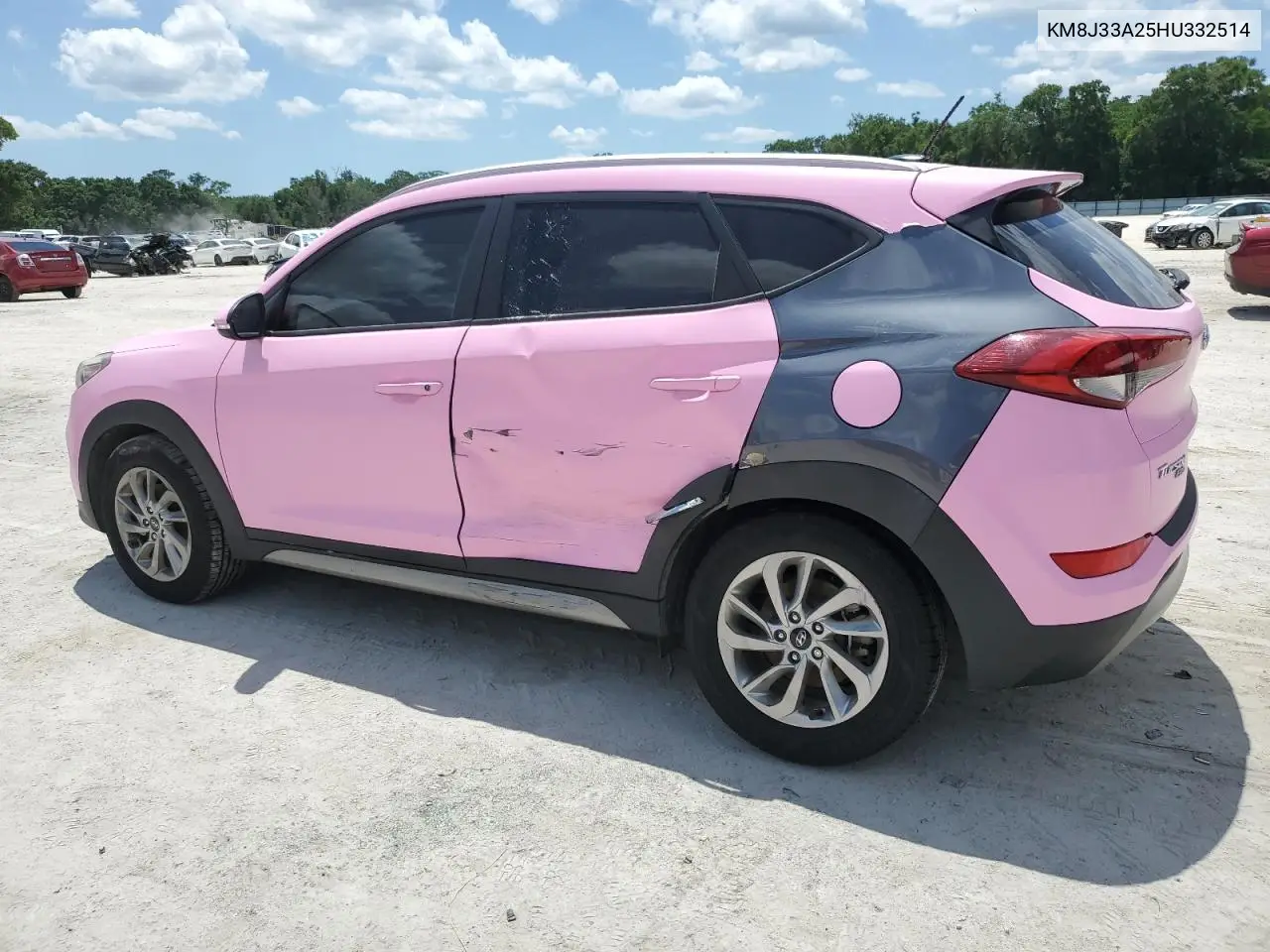 2017 Hyundai Tucson Limited VIN: KM8J33A25HU332514 Lot: 56958845