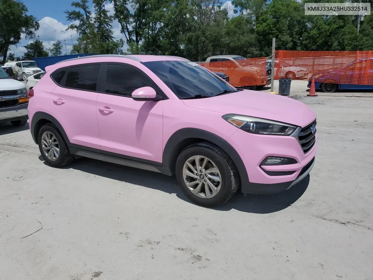 2017 Hyundai Tucson Limited VIN: KM8J33A25HU332514 Lot: 56958845
