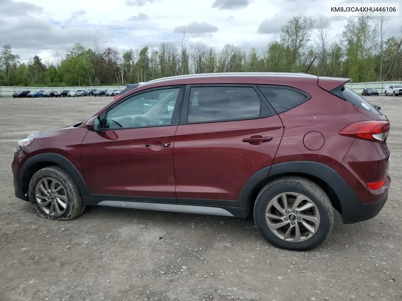 2017 Hyundai Tucson Limited VIN: KM8J3CA4XHU446106 Lot: 57029075