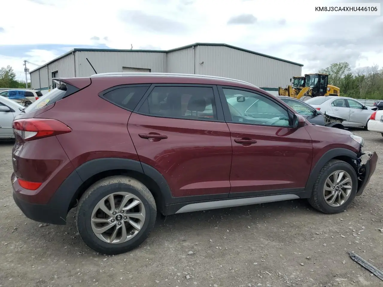 2017 Hyundai Tucson Limited VIN: KM8J3CA4XHU446106 Lot: 57029075