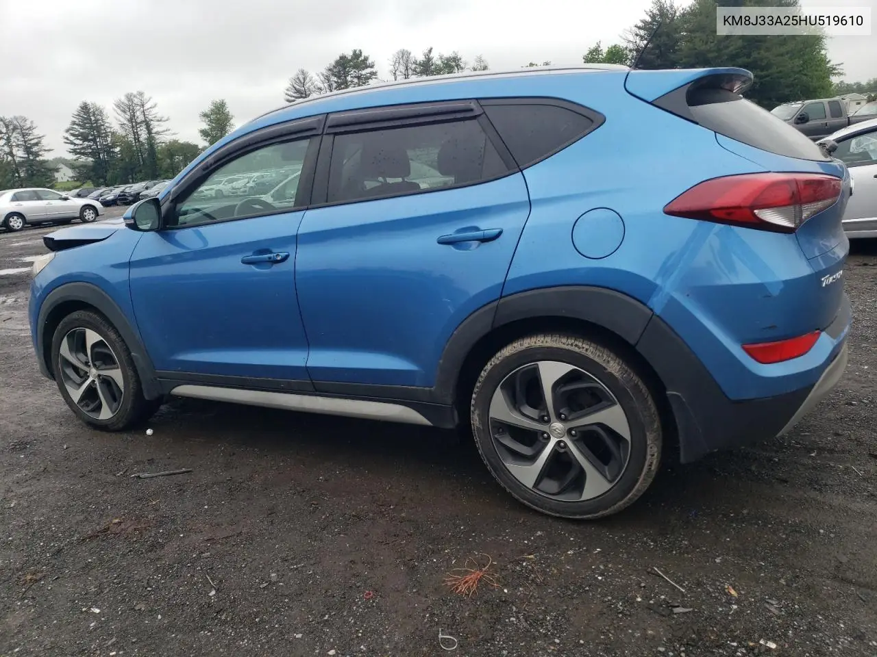 2017 Hyundai Tucson Limited VIN: KM8J33A25HU519610 Lot: 57106775