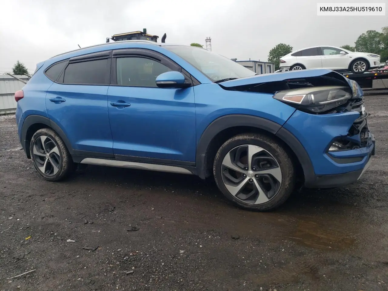 2017 Hyundai Tucson Limited VIN: KM8J33A25HU519610 Lot: 57106775