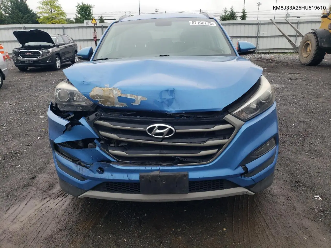 2017 Hyundai Tucson Limited VIN: KM8J33A25HU519610 Lot: 57106775
