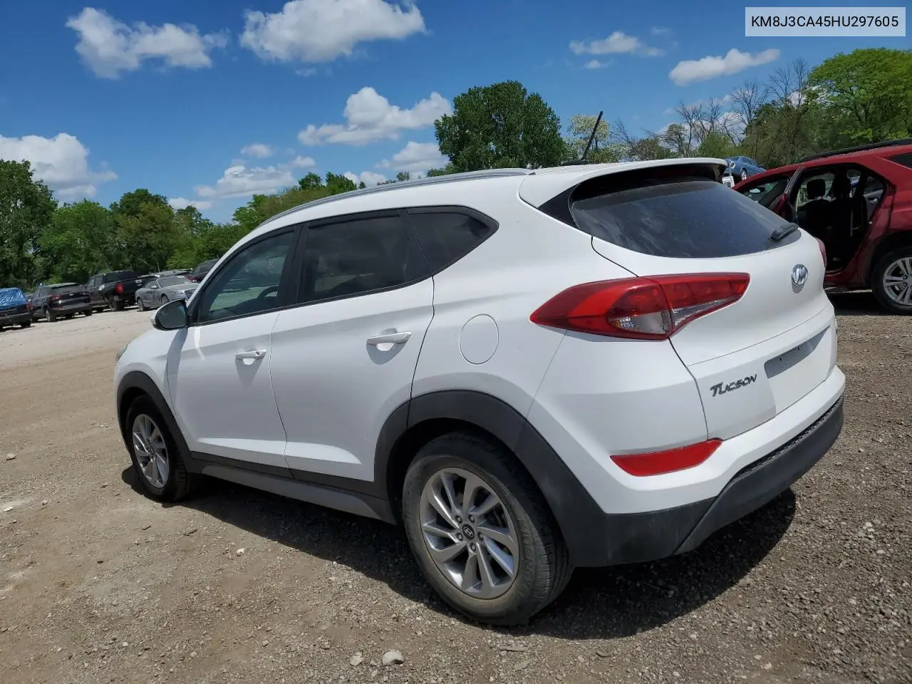2017 Hyundai Tucson Limited VIN: KM8J3CA45HU297605 Lot: 57121125