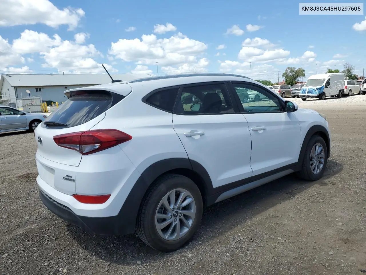 2017 Hyundai Tucson Limited VIN: KM8J3CA45HU297605 Lot: 57121125
