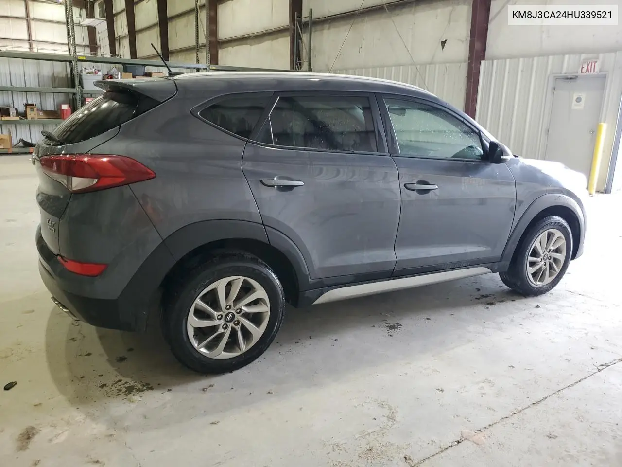 2017 Hyundai Tucson Limited VIN: KM8J3CA24HU339521 Lot: 58121495