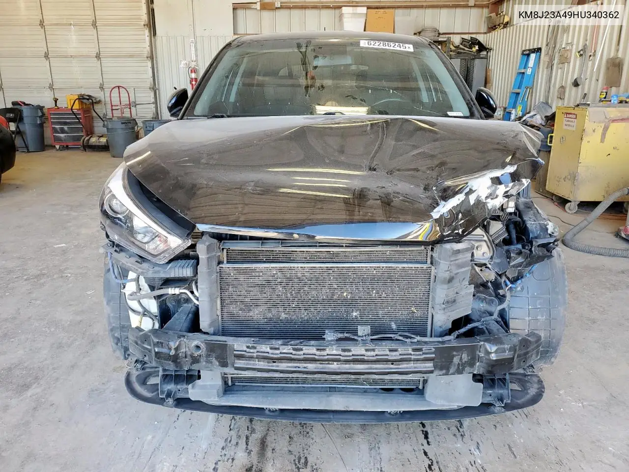 2017 Hyundai Tucson Se VIN: KM8J23A49HU340362 Lot: 62286245