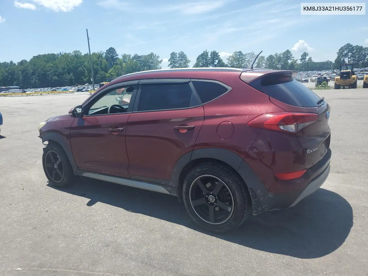 2017 Hyundai Tucson Limited VIN: KM8J33A21HU356177 Lot: 62466025