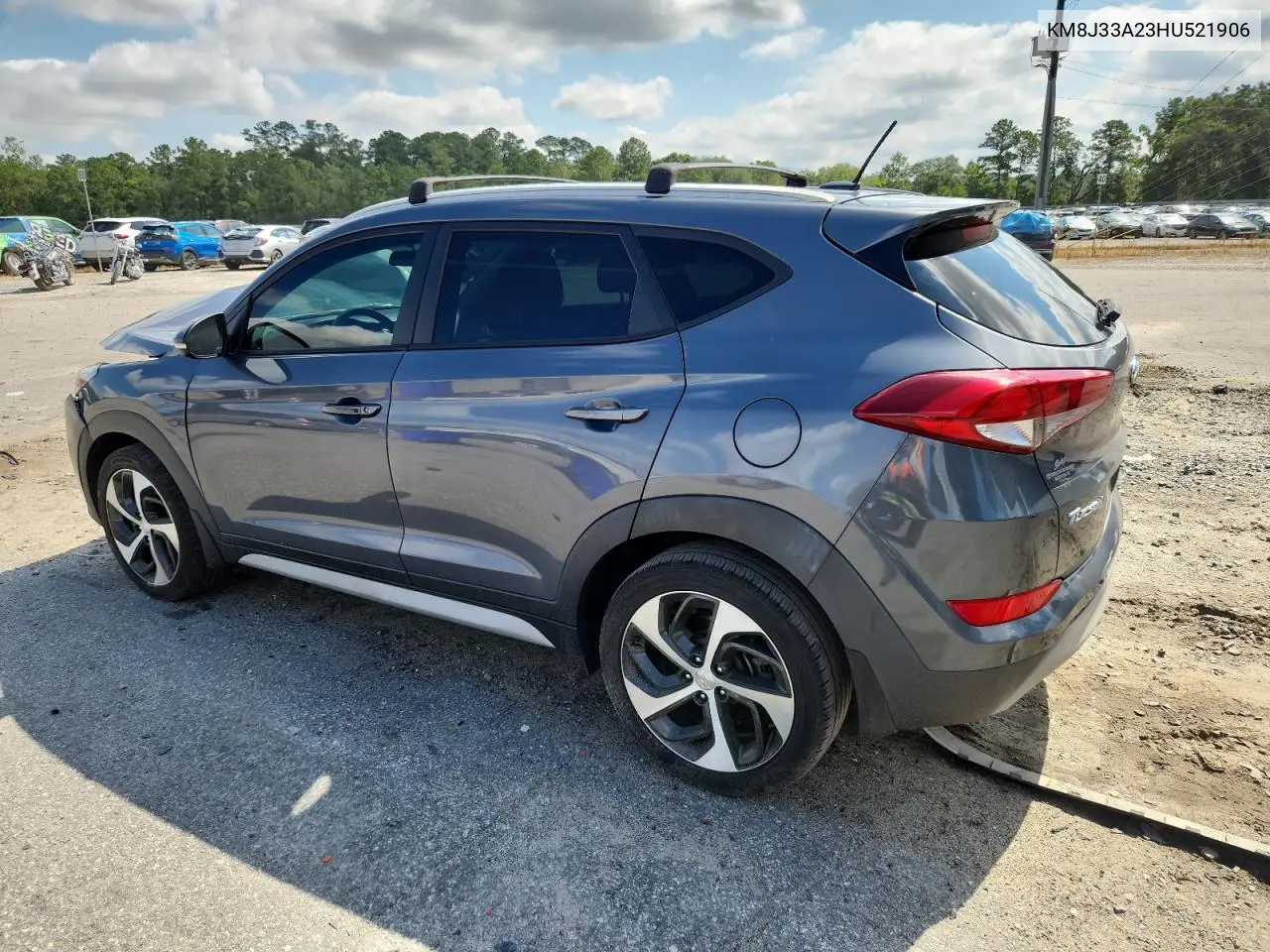 2017 Hyundai Tucson Limited VIN: KM8J33A23HU521906 Lot: 62571645