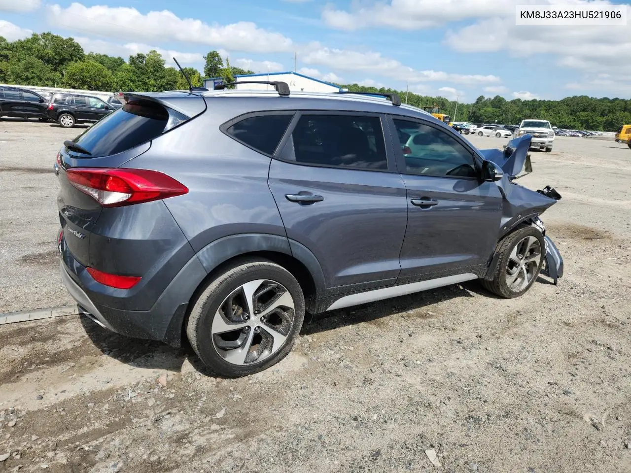 2017 Hyundai Tucson Limited VIN: KM8J33A23HU521906 Lot: 62571645