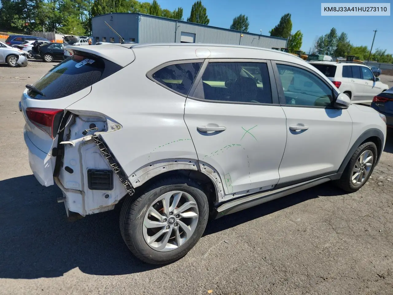 km8j33a41hu273110 KM8J33A41HU273110 2017 Hyundai Tucson Limited