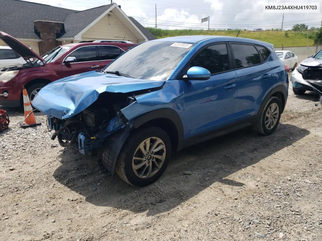 2017 Hyundai Tucson Se VIN: KM8J23A4XHU419703 Lot: 62979835
