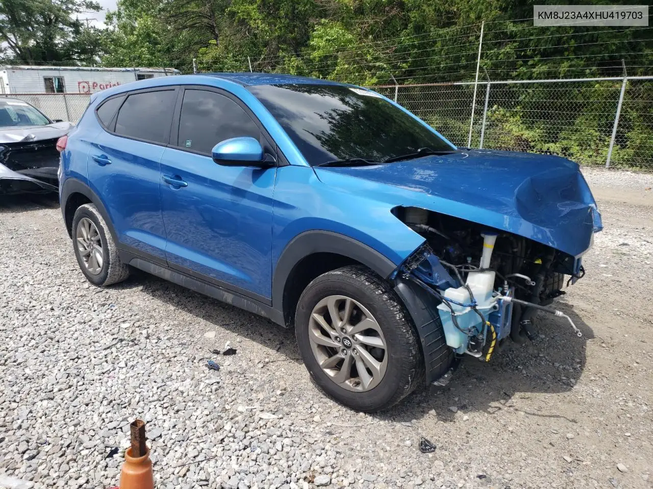 2017 Hyundai Tucson Se VIN: KM8J23A4XHU419703 Lot: 62979835