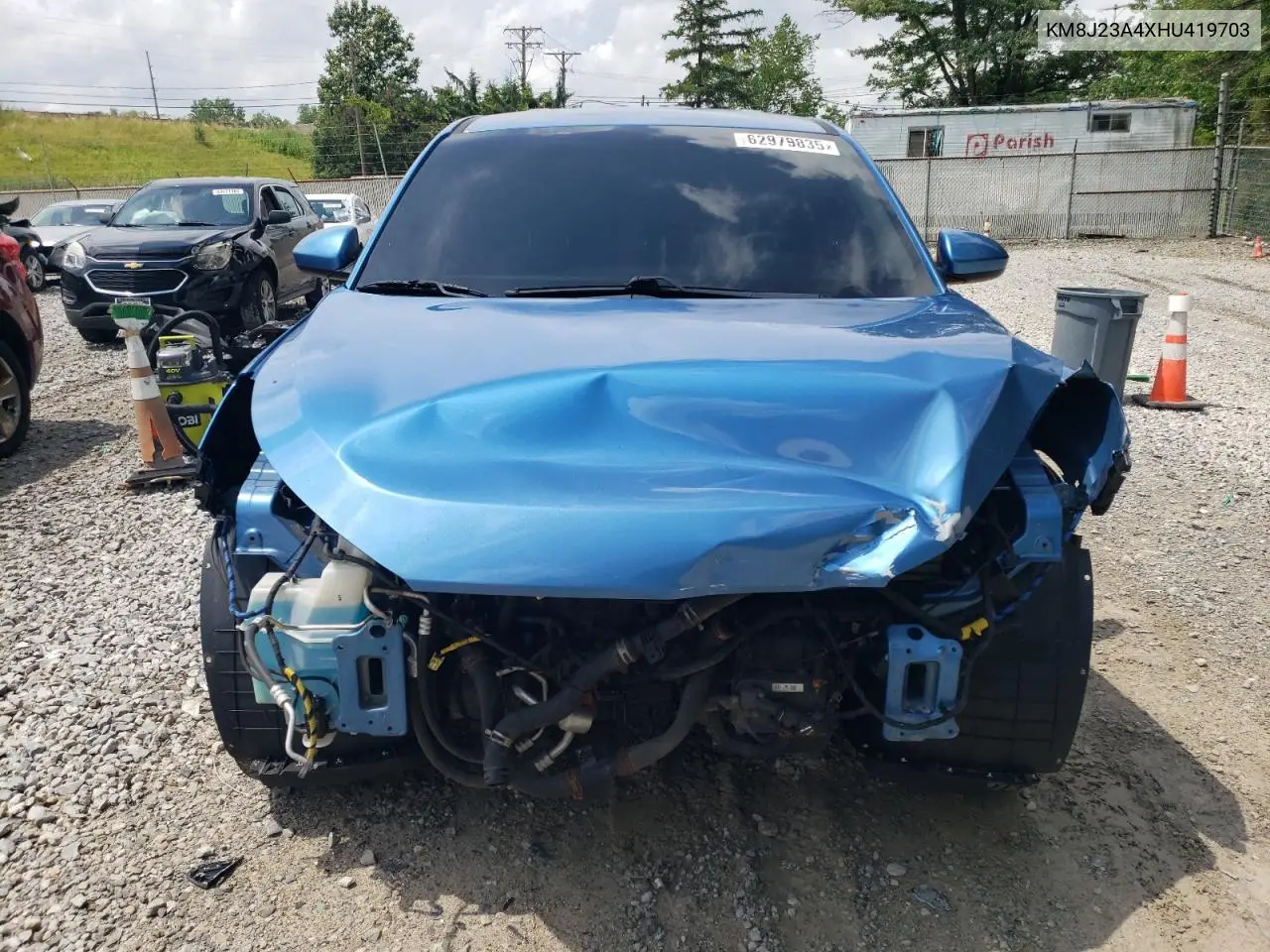 2017 Hyundai Tucson Se VIN: KM8J23A4XHU419703 Lot: 62979835