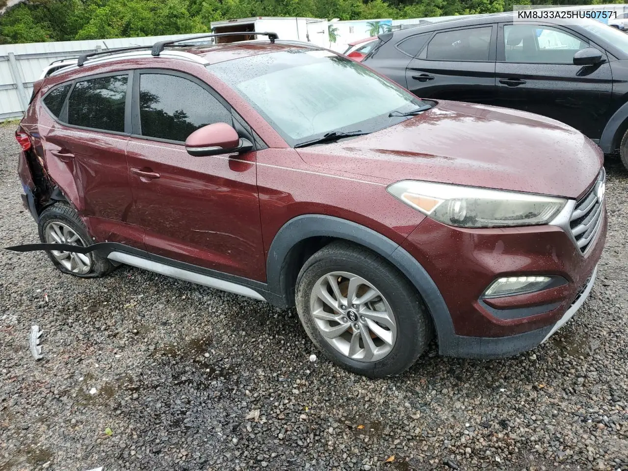 2017 Hyundai Tucson Limited VIN: KM8J33A25HU507571 Lot: 62993645