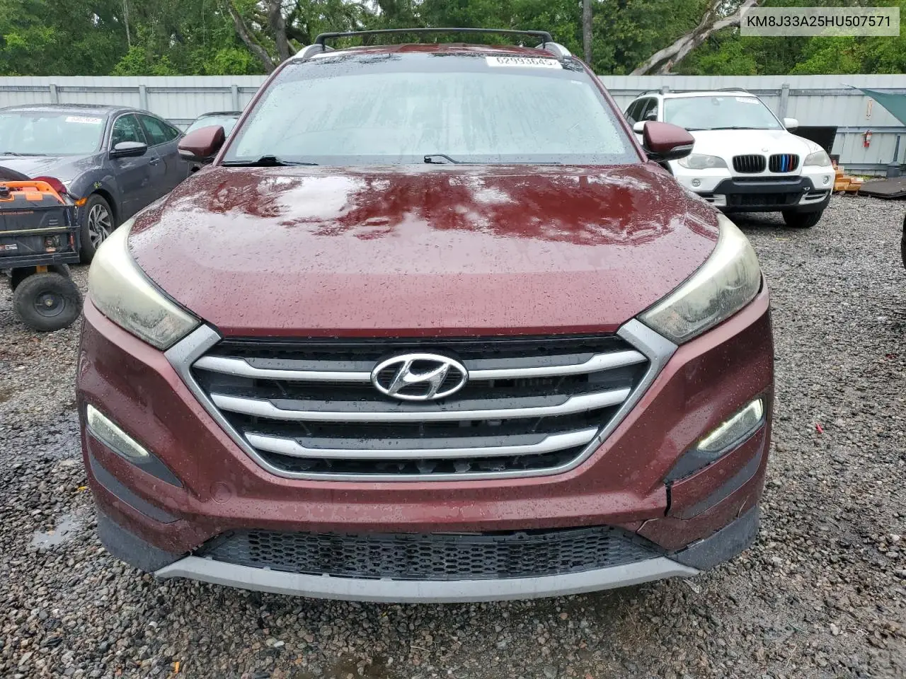 2017 Hyundai Tucson Limited VIN: KM8J33A25HU507571 Lot: 62993645