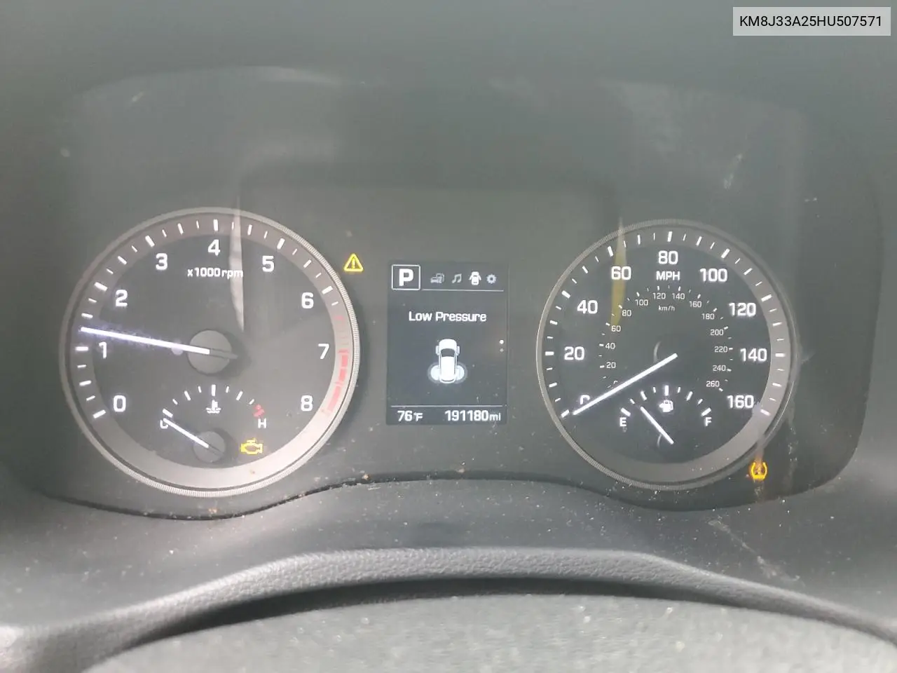 2017 Hyundai Tucson Limited VIN: KM8J33A25HU507571 Lot: 62993645