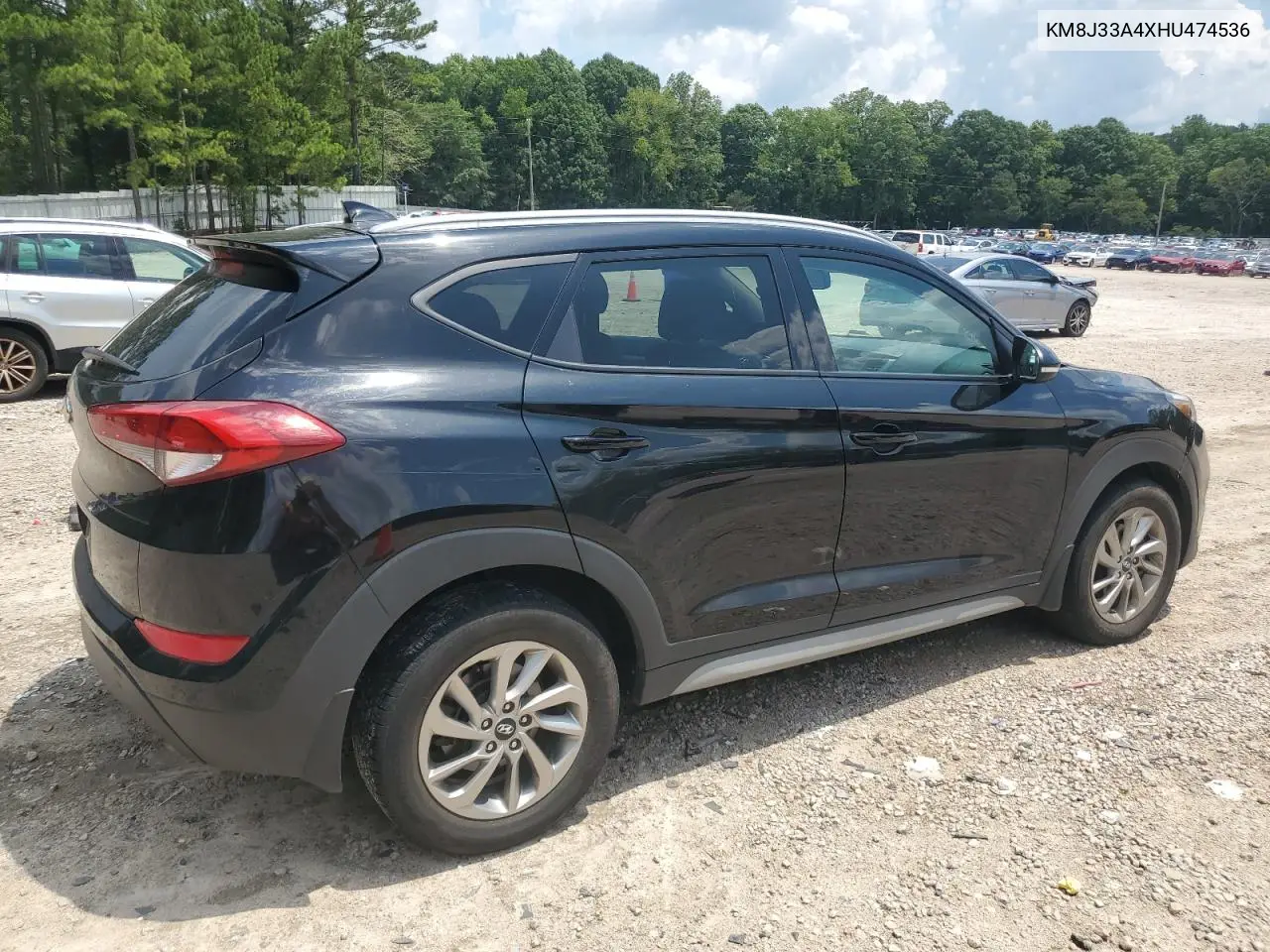 2017 Hyundai Tucson Limited VIN: KM8J33A4XHU474536 Lot: 63165335