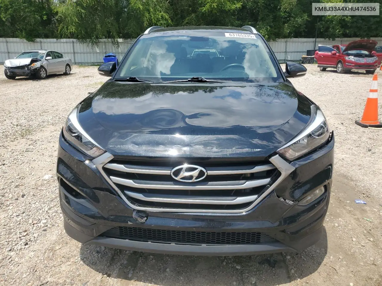 2017 Hyundai Tucson Limited VIN: KM8J33A4XHU474536 Lot: 63165335