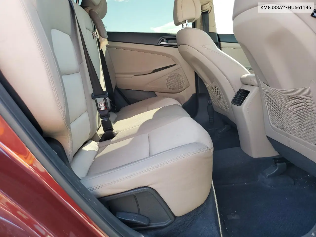 2017 Hyundai Tucson Limited VIN: KM8J33A27HU561146 Lot: 65186135