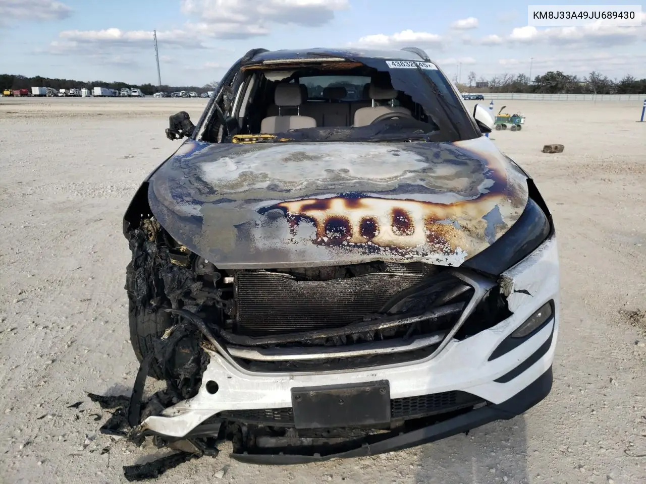 2018 Hyundai Tucson Sel VIN: KM8J33A49JU689430 Lot: 43832245