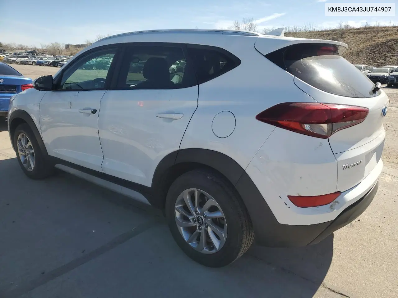 2018 Hyundai Tucson Sel VIN: KM8J3CA43JU744907 Lot: 48874005