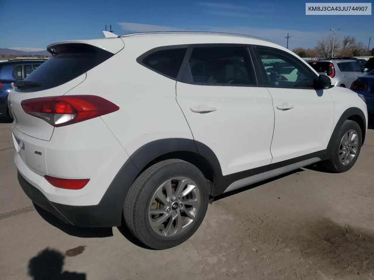 2018 Hyundai Tucson Sel VIN: KM8J3CA43JU744907 Lot: 48874005