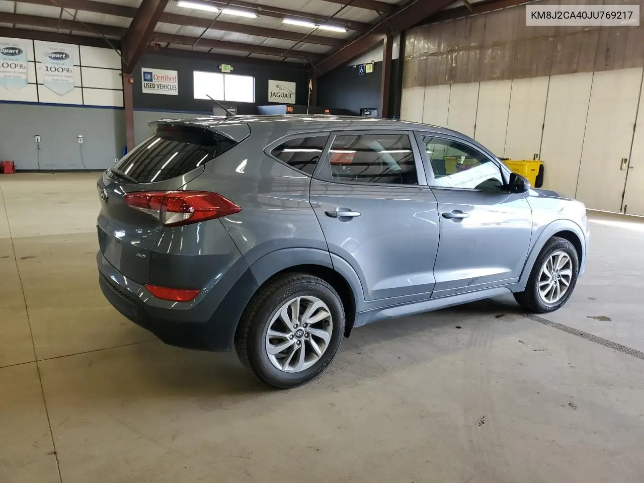 2018 Hyundai Tucson Se VIN: KM8J2CA40JU769217 Lot: 50214755