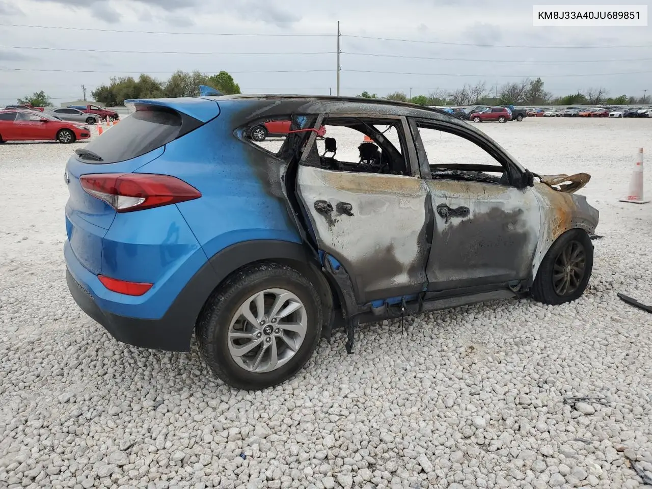 2018 Hyundai Tucson Sel VIN: KM8J33A40JU689851 Lot: 50601675