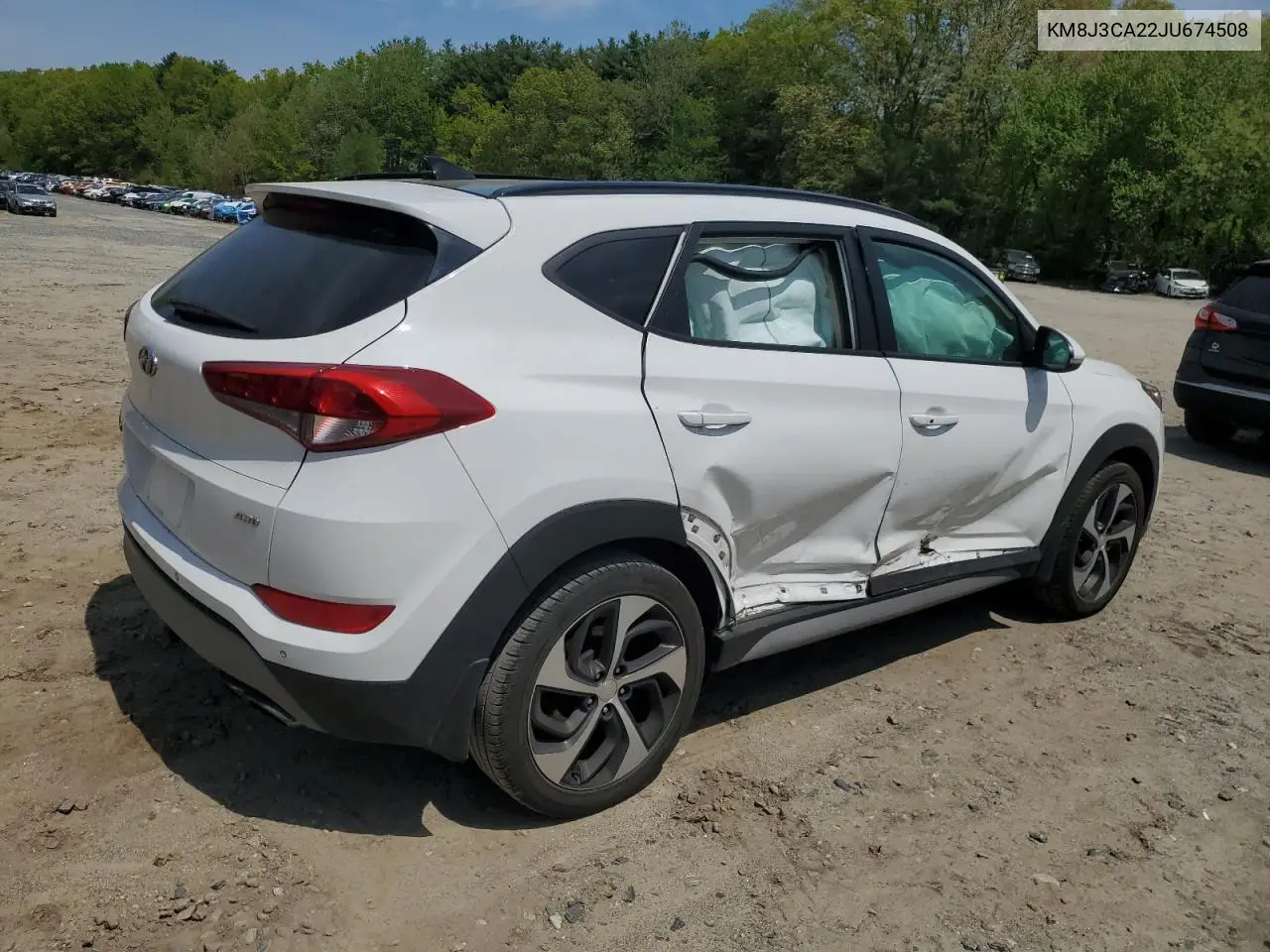 2018 Hyundai Tucson Value VIN: KM8J3CA22JU674508 Lot: 56230885